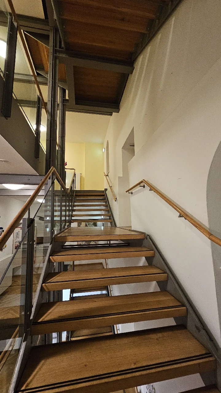 Sauberes Treppenhaus in einem betreuten Objekt